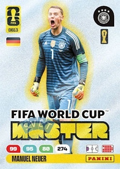 Manuel Neuer Germany Panini FIFA World Cup 2026 Adrenalyn XL FIFA World Cup Master #DB13